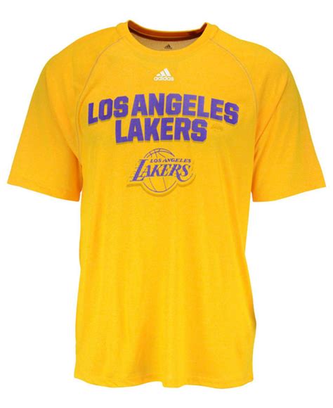 Lyst Adidas Mens Los Angeles Lakers Net Up Climalite T Shirt In