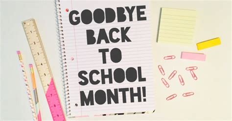 Whatever Bright Things Back To School Month Recap
