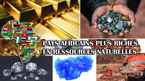 Top Des Pays Africains Les Plus Riches En Ressources Naturelles My