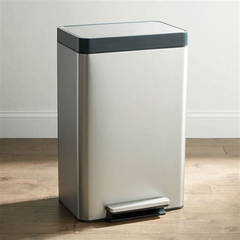 Kohler Stainless Steel 13 Gallon Step Trash Can Reviews Crate