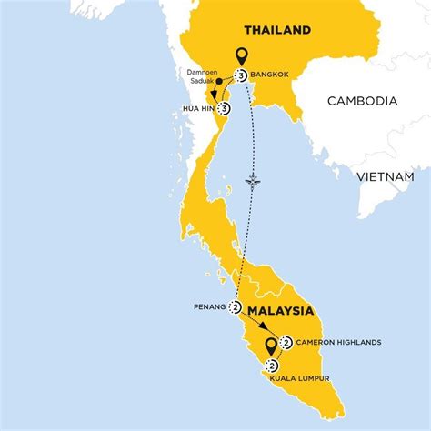 Thailand And Malaysia Explorer Costsaver 13 Days From Bangkok To