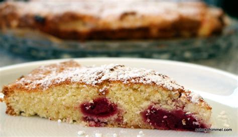 Leichter Kuchen für heiße Tage Kirsch-Buttermilch- Kuchen