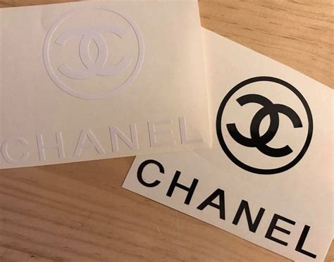 Chanel Circle Sticker 1 3 8 Giant Shoe Boxes Chanel Stickers