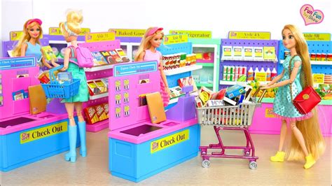 I Love To Shop Supermarket Barbie Grocery Shopping Toko Kelontong