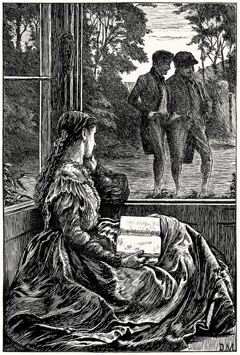 George Du Maurier Væ Victis Illustration From Wives And Daughters An Every Day Story Vol 1