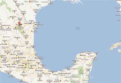 Monterrey Map And Monterrey Satellite Image