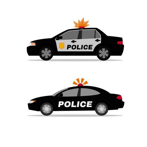 Top 60 Police Car Lights Clip Art Vector Graphics And Illustrations