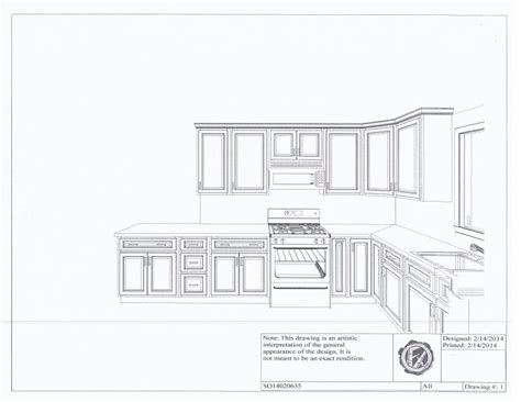 Kitchen Elevation Cabinet Plans L Shaped Kitchen With Island Home