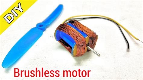 How To Make Simple Brushless Motor Diy Youtube
