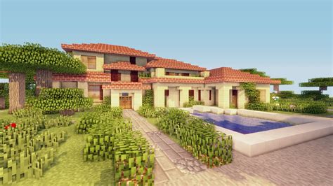 Epic Spanish Villa By Hordor Minecraft Map