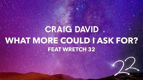 Check Out Latest English Official Music Audio Song What More Could I Ask For Sung By Craig