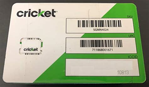 Our sim cards are issued with two strengths of security to help prevent unauthorized access to your device and was your sim card stolen or misplaced? New Cricket Wireless Nano Sim SKU SGMN4024 - MallFive