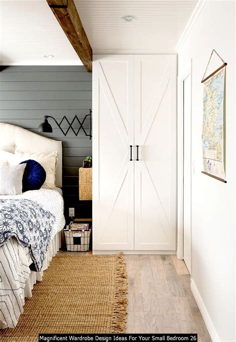 30 Magnificent Wardrobe Design Ideas For Your Small Bedroom Small