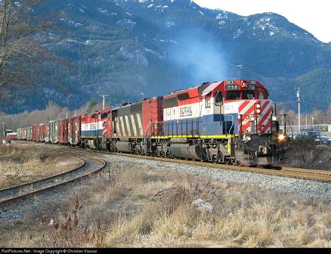 Railpicturesnet Photo Bcol 758 British Columbia Railway Emd Sd40 2 At