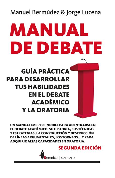 Manual De Debate Editorial Almuzara
