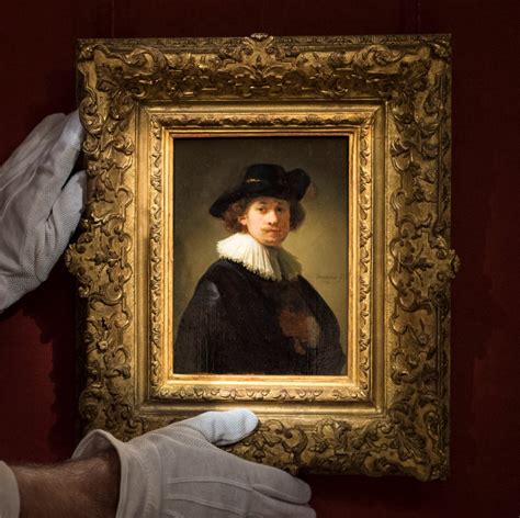 Sotheby S Rembrandt Self Portrait Sells For 14 549 400 The Mayfair