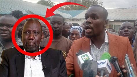 Big Blow To Ruto As Kisii Uda Leaders Dumps Him Officially After Threatened Judiciary Youtube