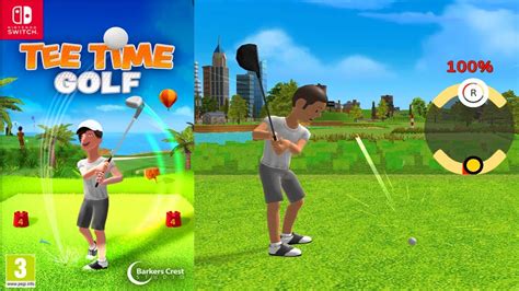 Tee Time Golf Switch Gameplay Fun And Easy Golf Game Nintendo Switch 4k Youtube