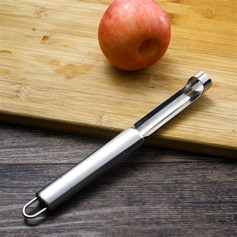 200pcs Apple Corer Stainless Steel Pear Fruit And Vegetable Core Seed