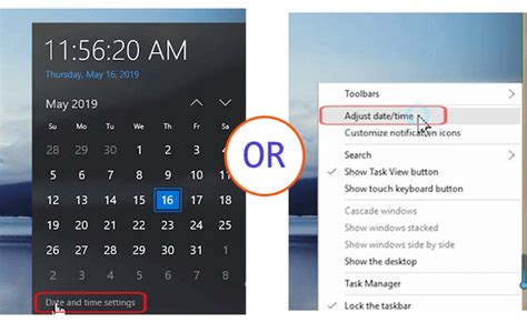 How To Change Date And Time On Windows 10