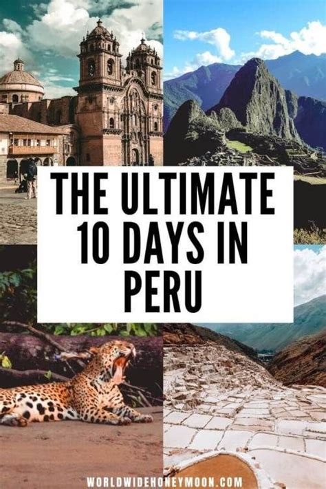 How To Spend 10 Days In Peru Peru Travel South America Travel