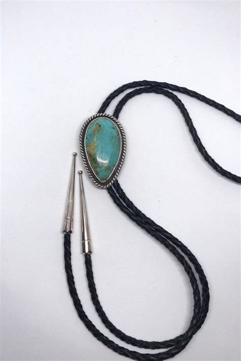 Excited To Share This Item From My Etsy Shop Large Turquoise Bolo Tie