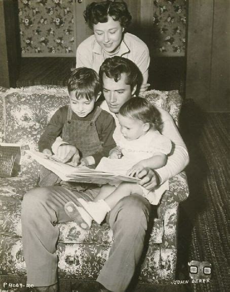 John Derek And Pati Behrs With Their Children Russell And Sean