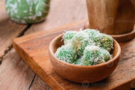Delicious Klepon Traditional Indonesian Culinary 5737934 Stock Photo At
