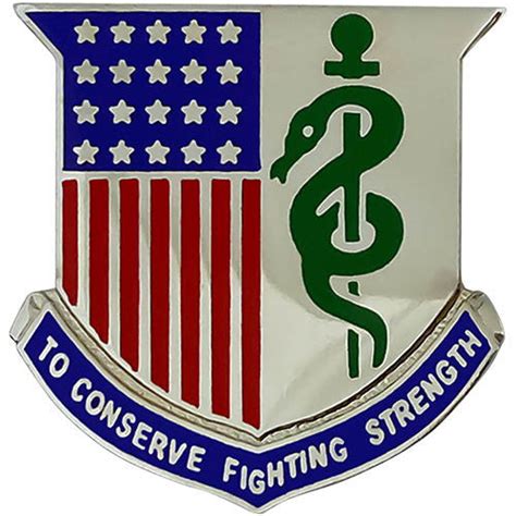 Army Medical Regimental Corps Crest Old Version Usamm