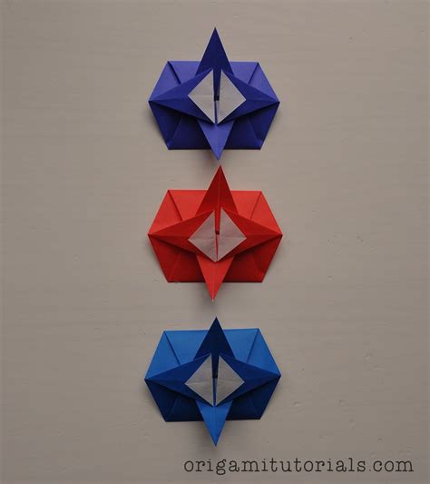 Origami Hexagonal Tato Tutorial Manualidades Creatividad Y Origami