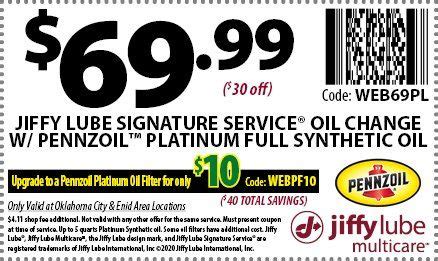 How much does an oil change cost at walmart? Oklahoma City Jiffy Lube | Jiffy Lube Signature Service ...