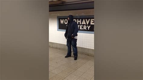 man caught fighting and jerking off on nyc f train times r ruff n tuff like leather youtube