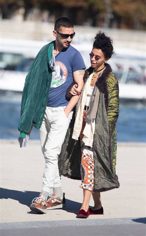 shia labeouf and fka twigs get cozy together in paris