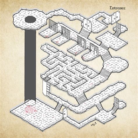 Dungeons Dragons In How To Draw Dungeon Drawing Isometric Map My Xxx Hot Girl