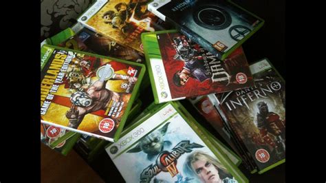 Game Collection Xbox 360 Trade Ins Youtube