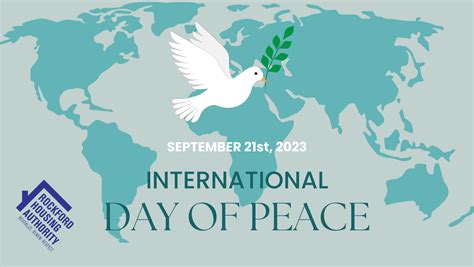 International Day Of Peace September 21st Rockford Housing Authority