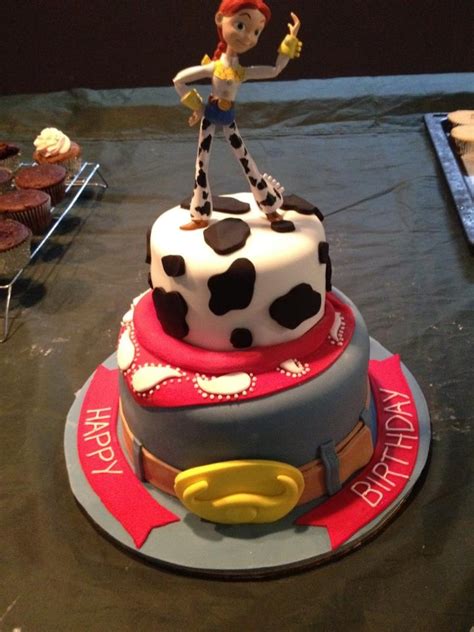 Toy Story Jessie 4th Birthday Cake Ally Cakes Pinterest