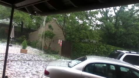 Dallas Texas Hail Stormjune 132012 Youtube