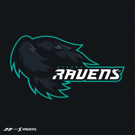 Sydney Ravens Mascot Logo By José Rey Mascot Logo Mascotlogo