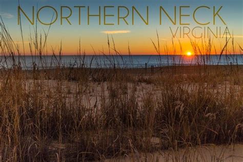 Northern Neck Virginia Beach And Sunrise Art Prints