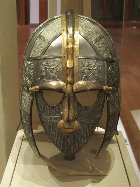 The sutton hoo helmet is one of the most important anglo saxon finds of all time. Scotland: The Castle Chronicles: British Museum (Nov 6).