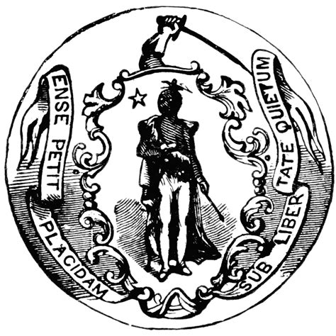 Massachusetts Seal Clipart Etc