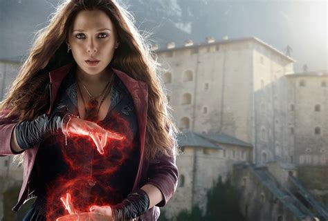 Elizabeth Olsen Reveals Scarlet Witch Allegiance In ‘captain America