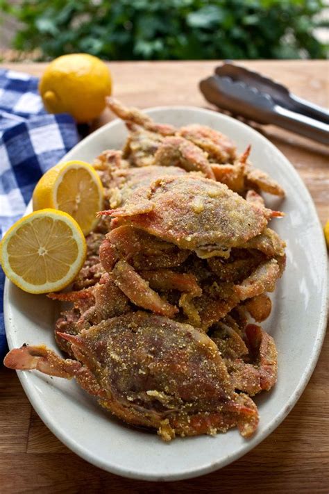 Crunchy Soft Shell Crabs Recipe Recipe Crab Recipes Seafood