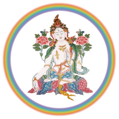 Library Images Deity Tara White Garchen Buddhist Institute