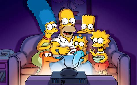 The Simpsons Tv Series Wallpaper 4k