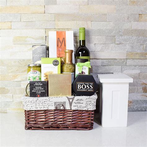 Handsomely presented personalized gift baskets are just the thing to give back to the kind people in your life, family, friends, colleagues and neighbours. Pasta for Two Gift Basket - wine gift baskets - Canada ...