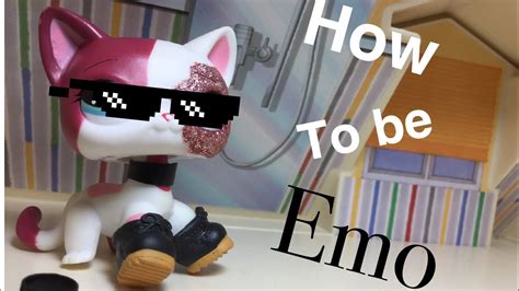 Lps 5 Steps On How To Be Emo Funny Skit Youtube
