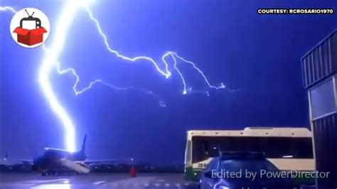 Top 10 Dangerous Lightning Strikes Thunder Recorded On Camera High