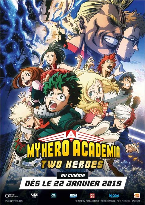 My Hero Academia Two Heroes 2018